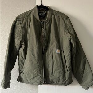 Carhartt Green Lightweight Bomber Jacket